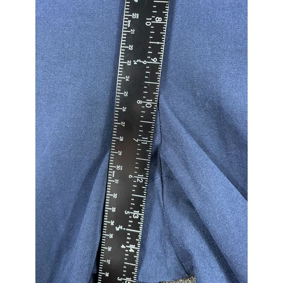 Chico's Fabulously Slimming 4 Way Pull On Pants Womens Size 2.5 Short US 14 Blue - Picture 7 of 8